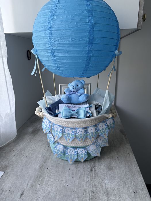 Aranjament bebelusi balon cu aer cald