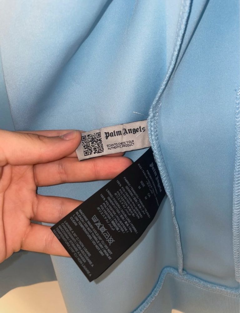 Hanorac Palm Angels Cyan