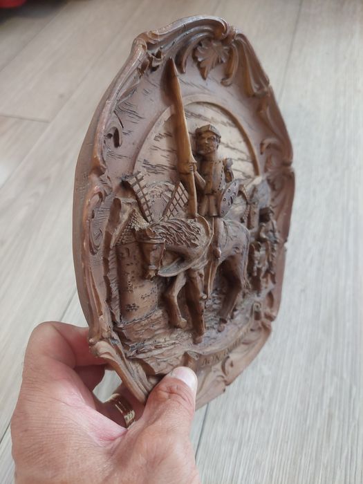 Vand Placuta de Perete 3D cu Don Quijote