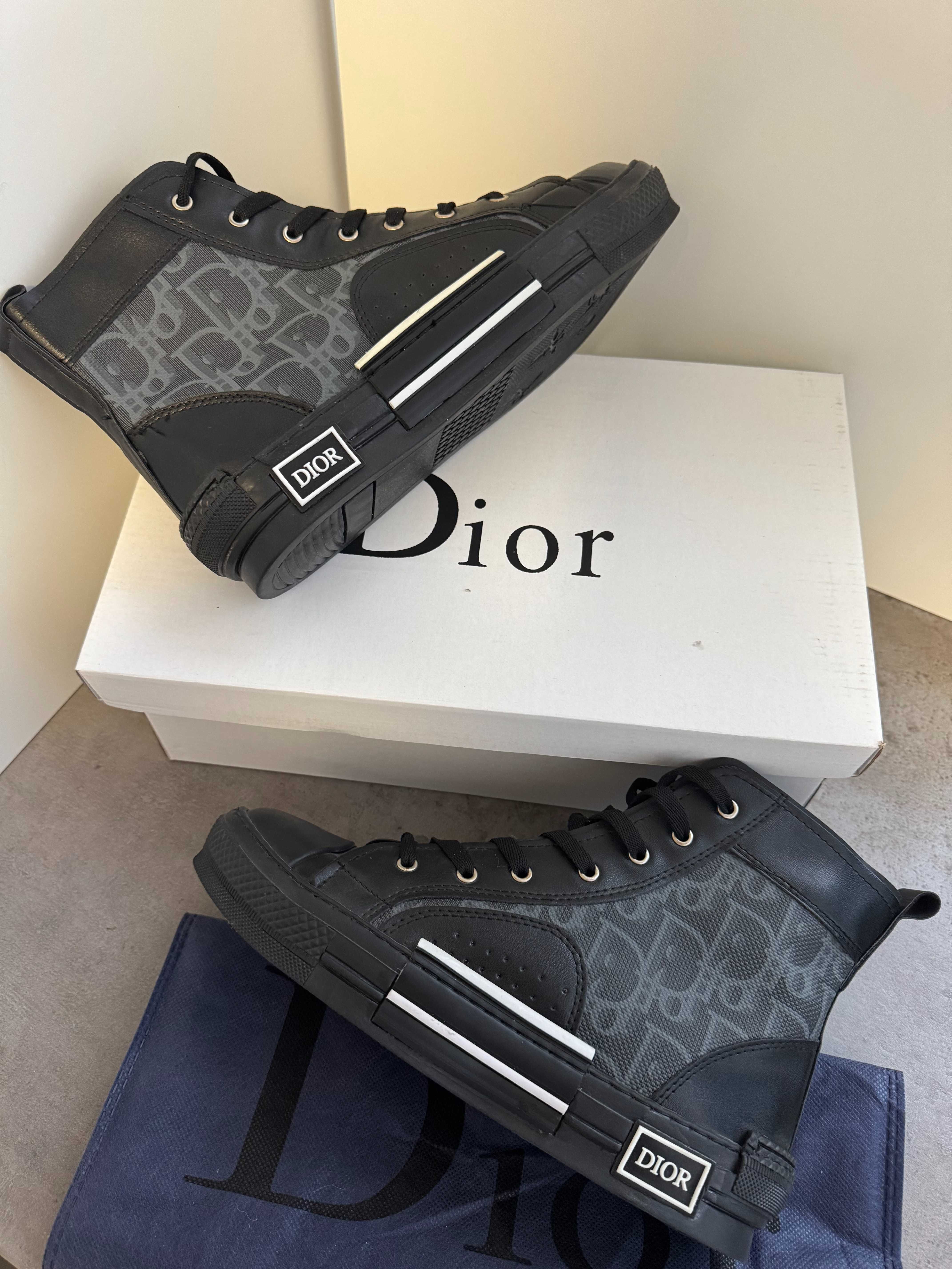 Adidasi D i o r Essentials B23 HIGH-TOP, Produs Nou - Full Box Premium