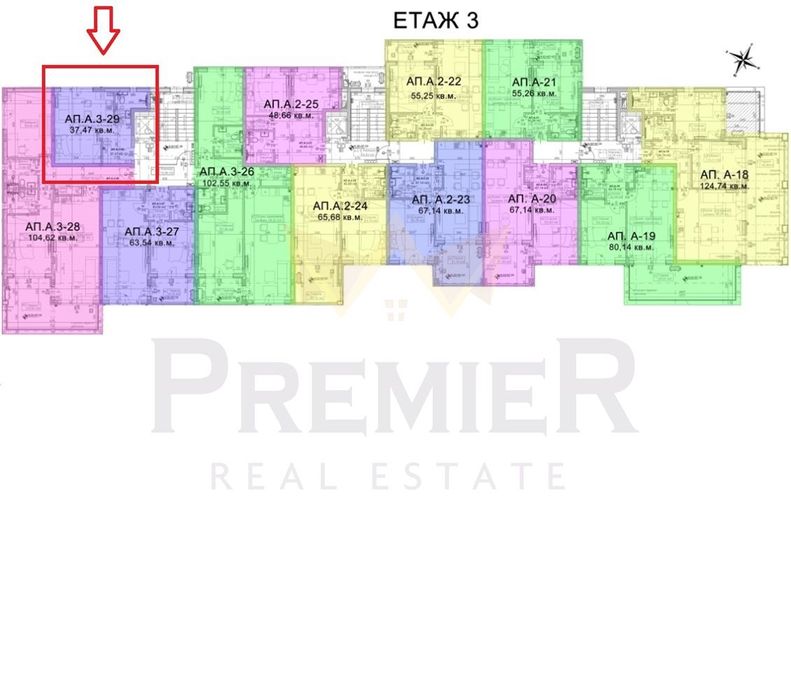 1-стаен в к.к. Слънчев Ден, гр. Варна