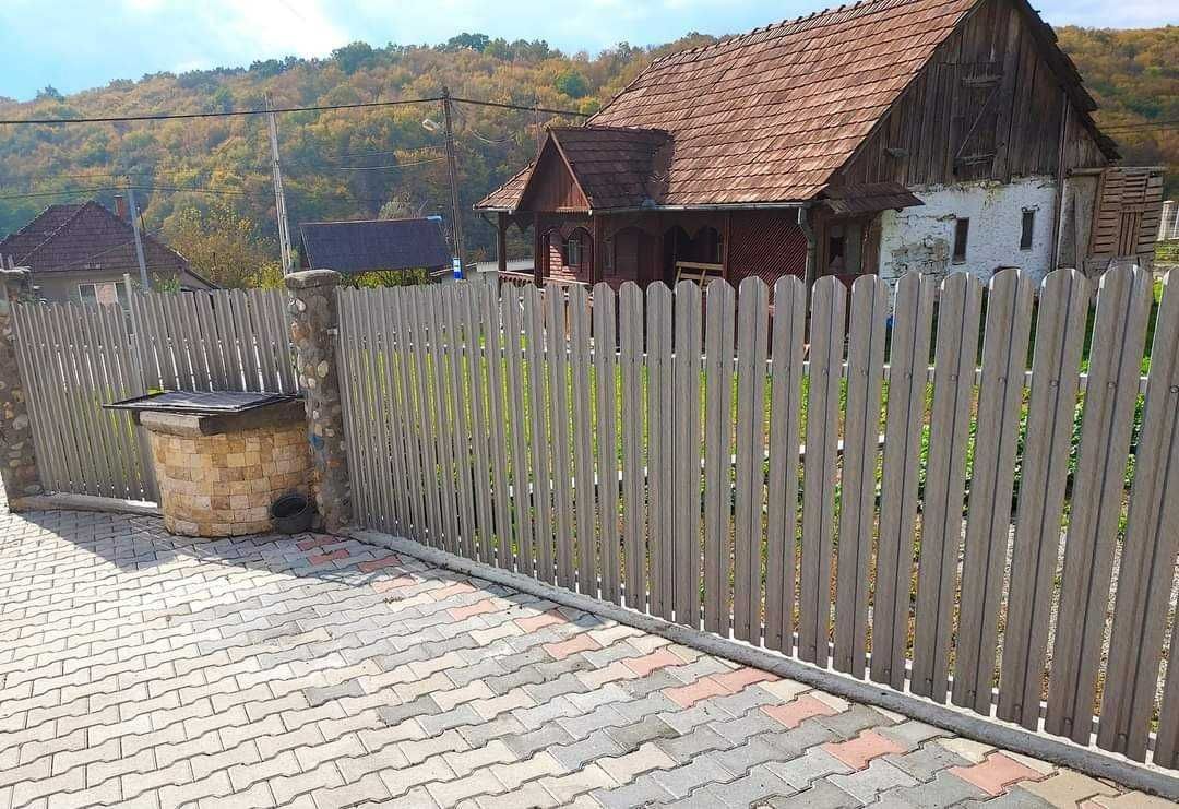 Garduri din sipca metalica, panou stil jaluzele, tabla si alte modele