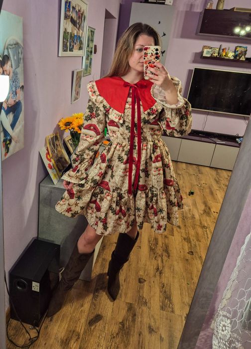 Rochie Craciun pe comanda