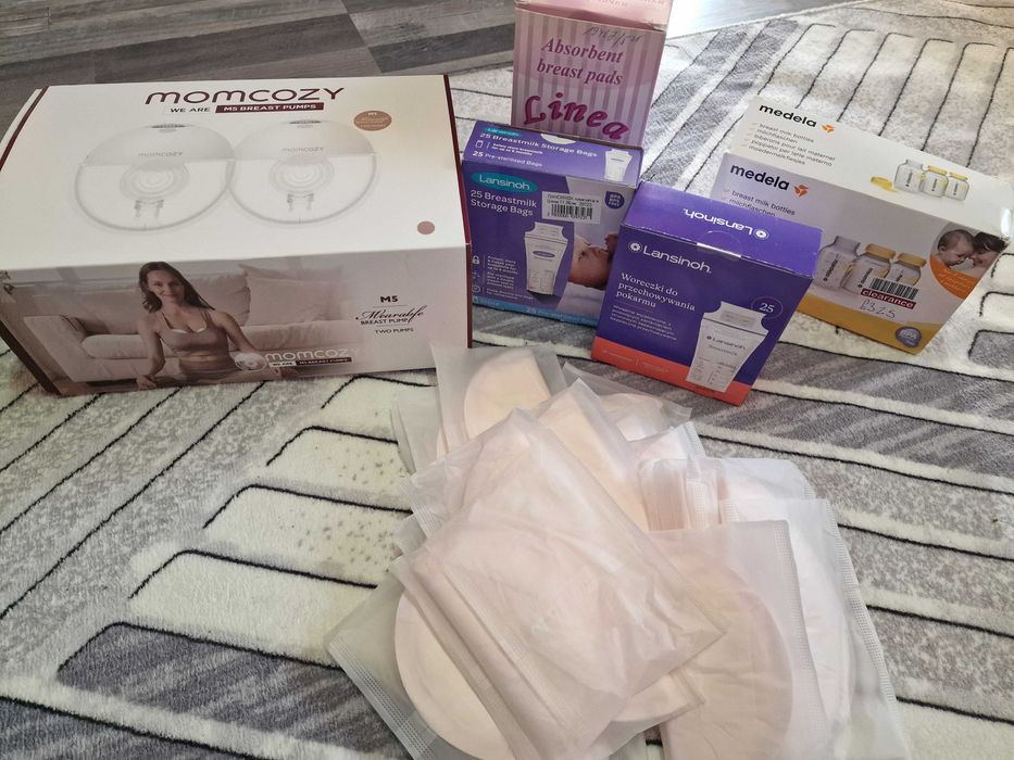 Momcozy/Двойна електрическа  помпа за кърма Momcozy M5 Hands-Free