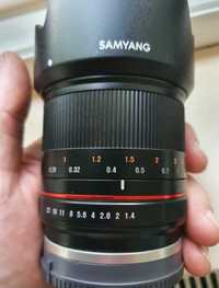 Obiectiv Samyang 21 mm, f 1.4 sony e - stare foarte buna