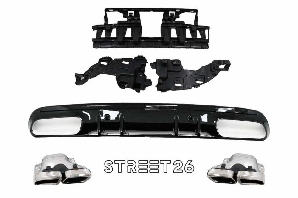 Difuzor AMG Mercedes C-Class W205 S205 (2014-2021) C63S Design