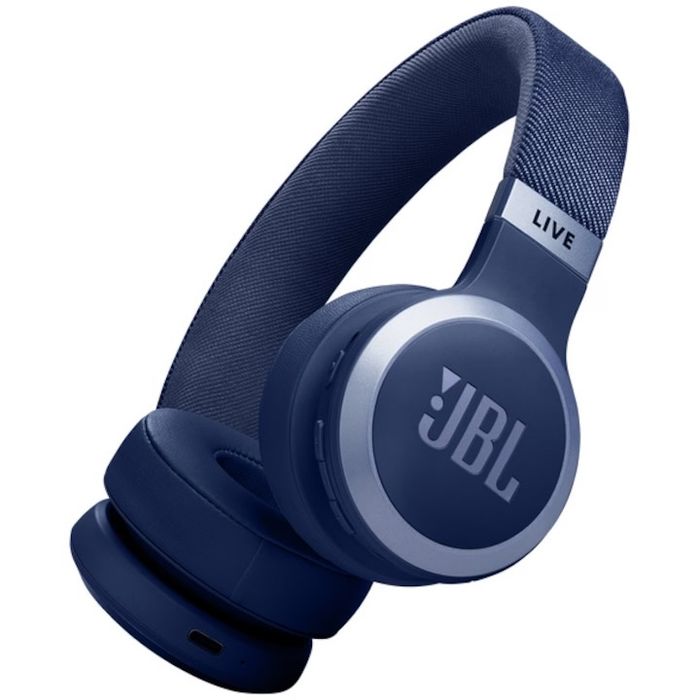 Casti audio wireless on-ear JBL LIVE 670NC Blue, Crem