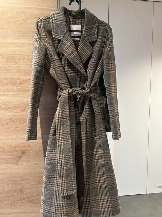 Вълнено дамско палто Mango