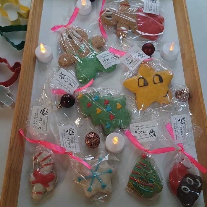 Turta dulce pictata manual