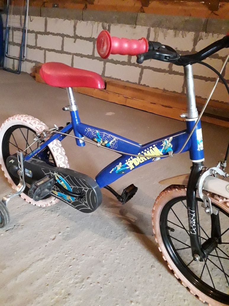 Bicicletă copii spiderman 16"