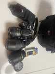 Nikon D5100 + обективи, аксесоари и статив Velbon EX-888