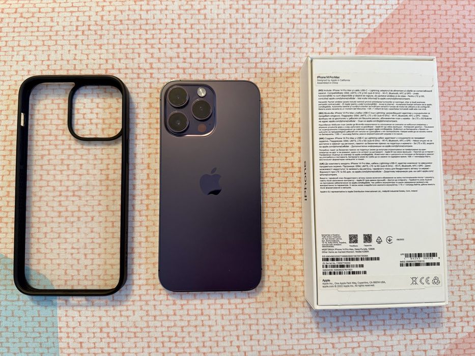 Iphone 14 Pro Max Deep Purple 128gb ca nou