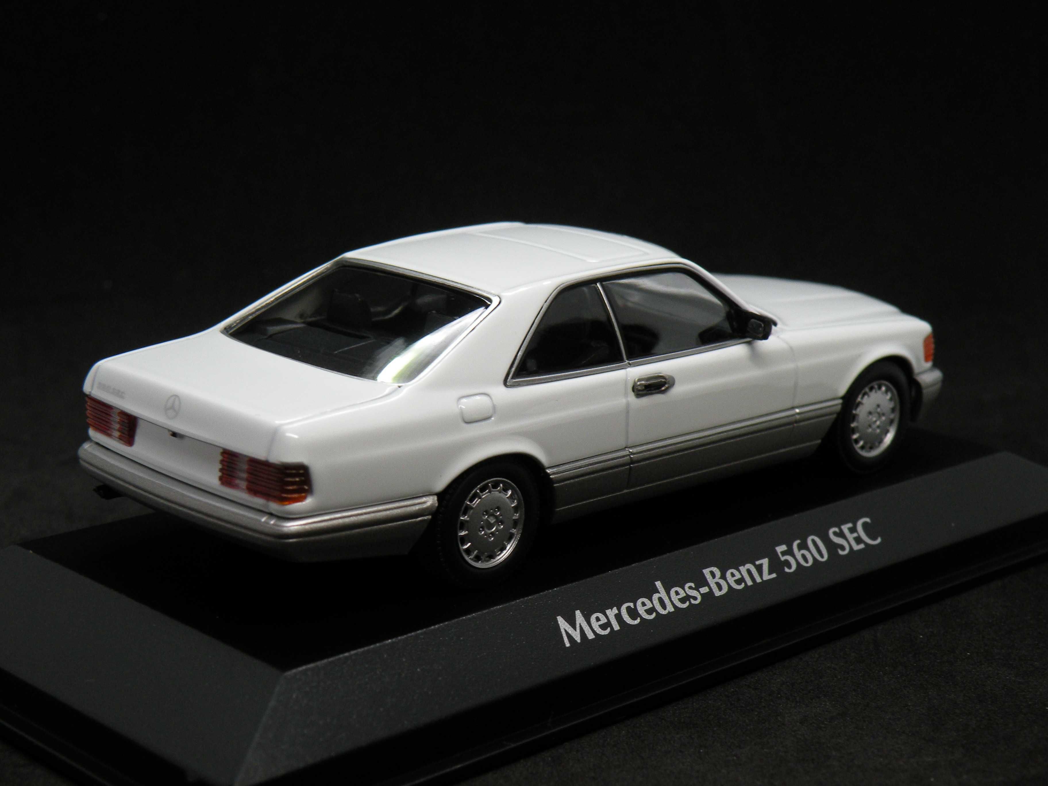 Macheta Mercedes Benz 560 SEC Maxichamps 1:43