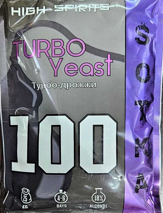 Турбо Дрожжи спиртовые