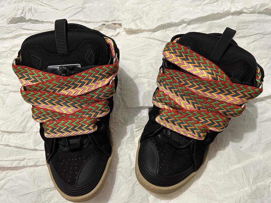 Adidasi Lanvin Curb Black