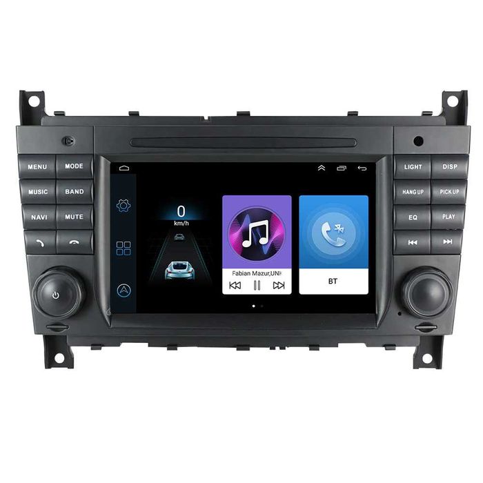 Navigatie Mercedes W203 W209 C Class CLK Android Garantie 4GB CARPLAY