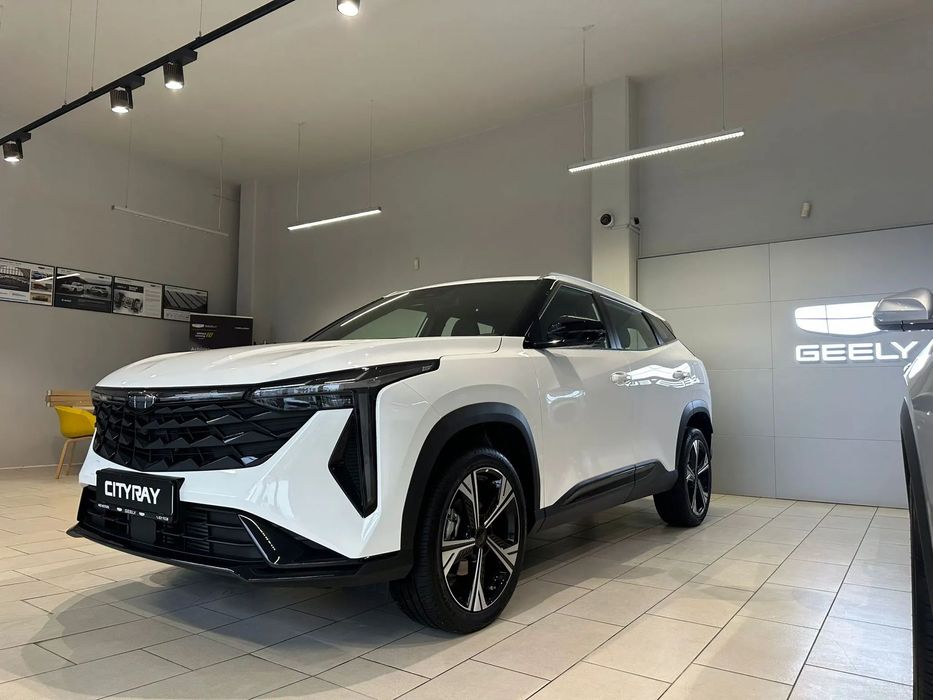 Geely Cityray Masina expusa in showroom-ul Geely Neo Motors, kilometrii de fabrica