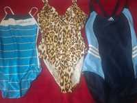 Costume de baie marca Adidas și leopard print
