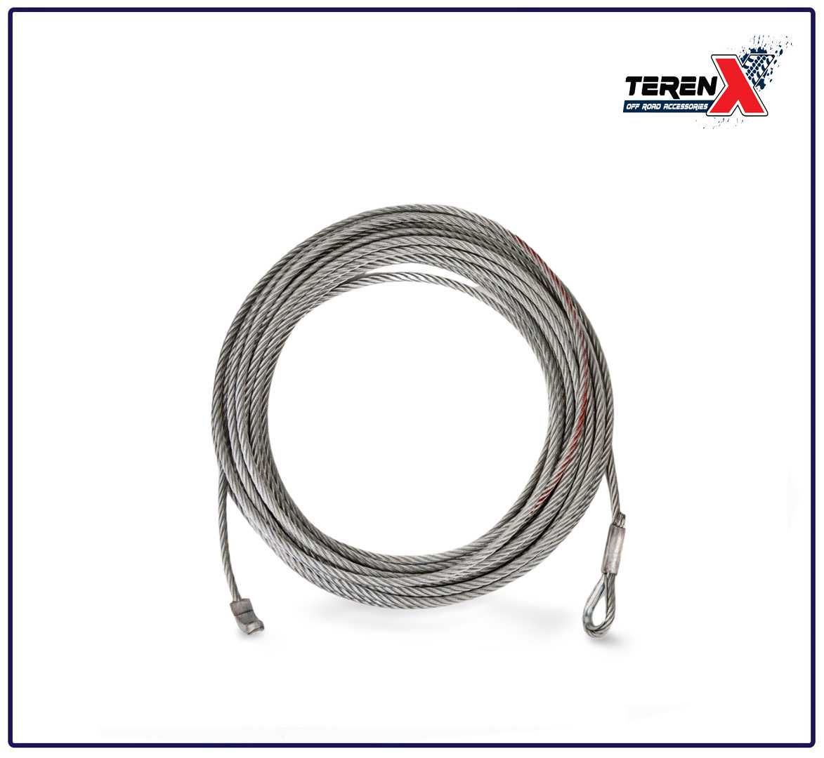 Cablu metalic, șufă din oțel pentru troliu 9500 lbs - 13500 lbs