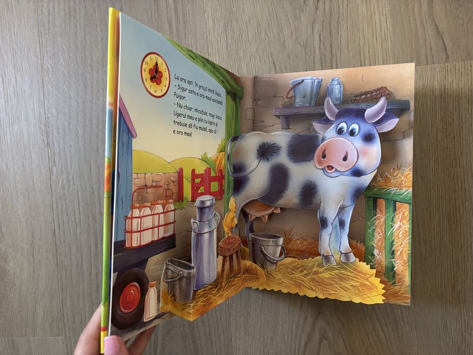 Set carti 3D Puisorul curios/Cei 3 Purcelusi