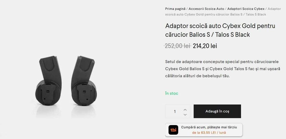 Scoica auto Cybex Cloud Z i-Size Plus