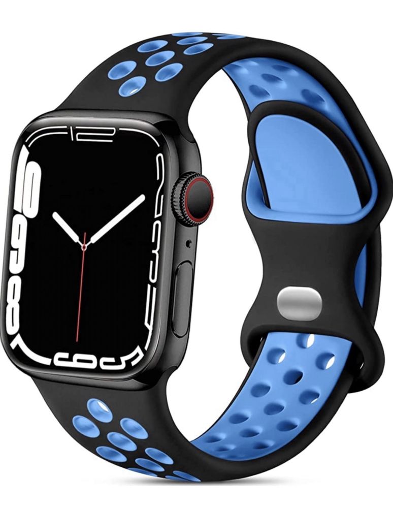 Curea DRT Silicon Gaurele Husa Folie Ceas Apple Watch Seria 4-9 ULTRA