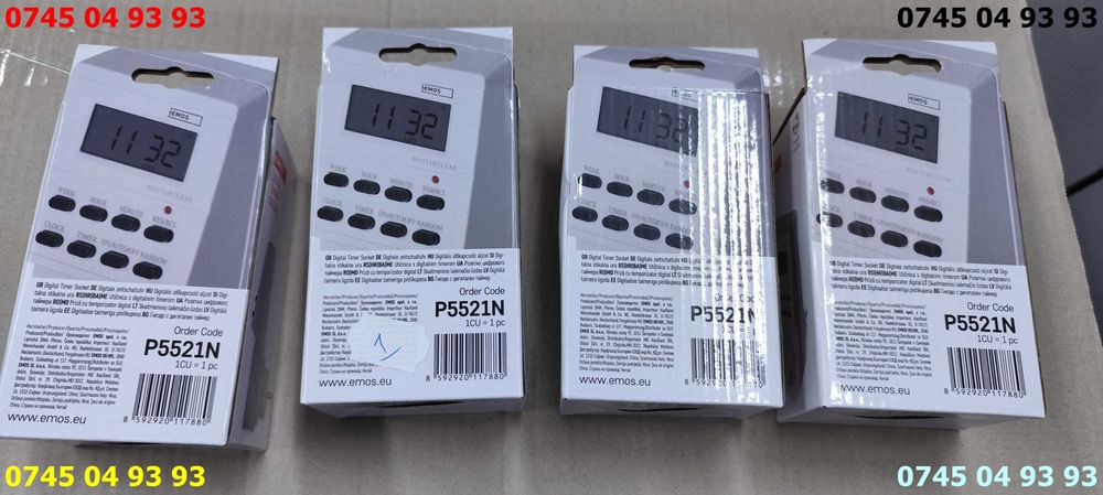 priza prize programabile 3680W 16A noi in cutie pret pe bucata