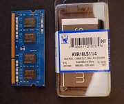 4GB DDR3L SDRAM Kingston