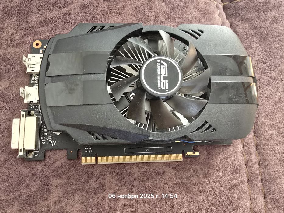 Видеокарта ASUS GTX1050 TI 4gb