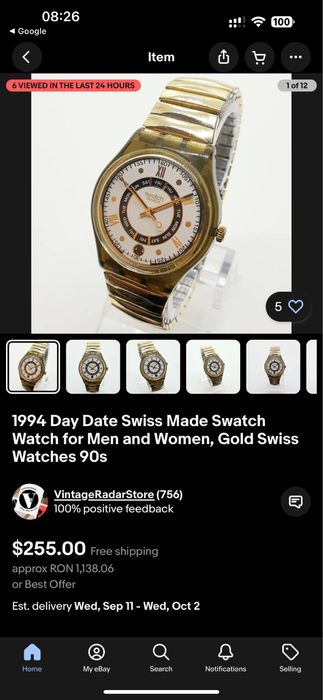 Ceas swatch/kelton