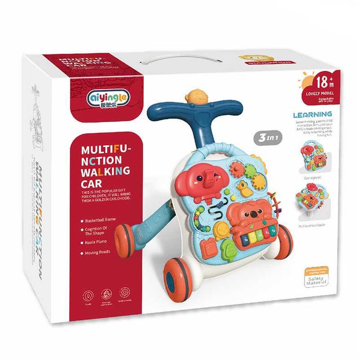 Проходилка - занимателна масичка - 3 в 1 DARENLAND