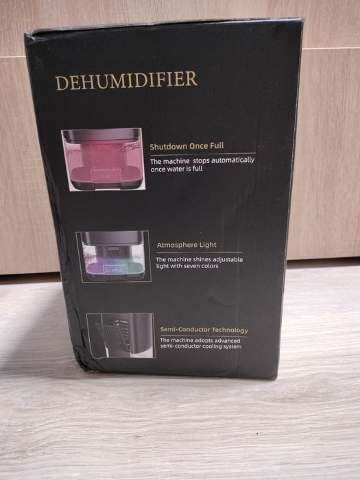 Dezumidificator cu lumini ambientale