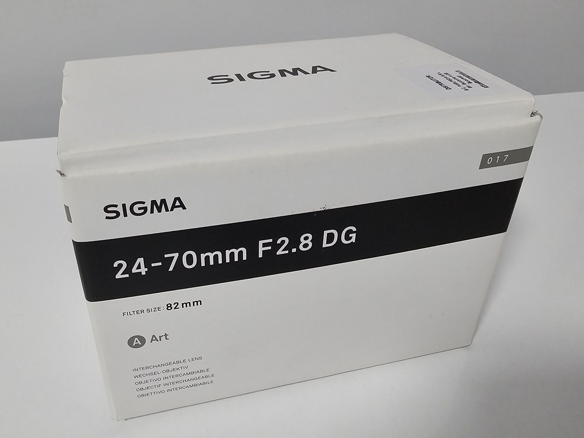 Sigma Art  24-70mm Obiectiv Foto DSLR F2.8 DG HSM OS Montura Nikon FX