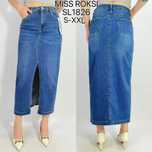 fusta denim femei