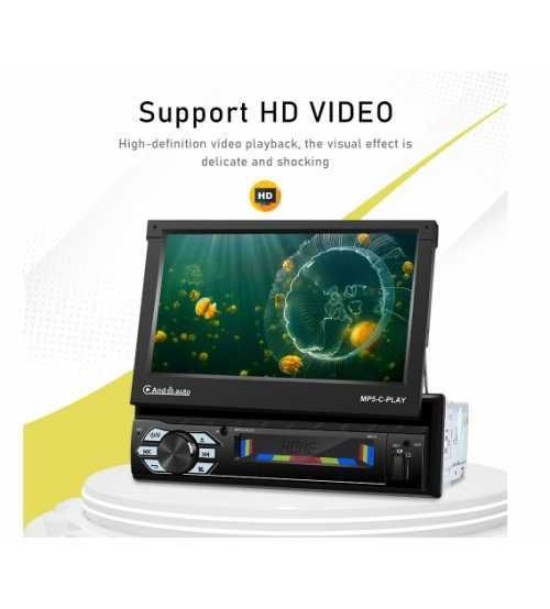 Dvd Auto Player, Motorizat, Radio, Bt, Video, Camera Inclusa