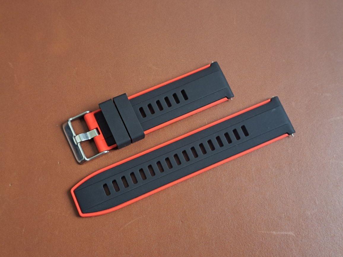 Curea ceas sau smartwatch,  22 mm, silicon