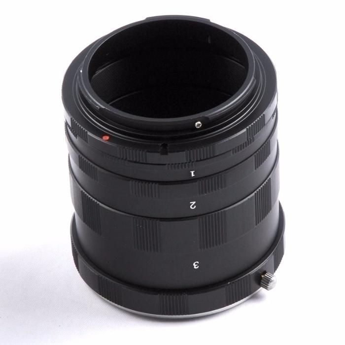 Макрокольца для Nikon Canon Olimpus 3 кольца в наборе