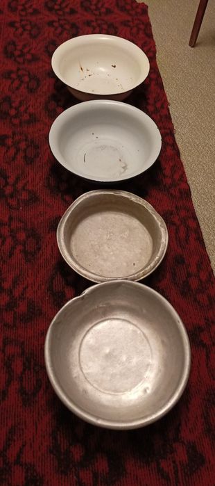 Тазики алюминиевые, эмалированные 10 литров