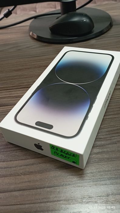 Iphone 14 pro max 128 black