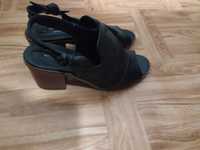 Черни сандали (естествена кожа) НОВИ