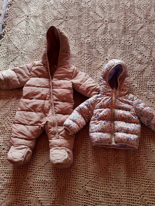 Продавам космонавт и яке за момиче  размер 56/62 и 68