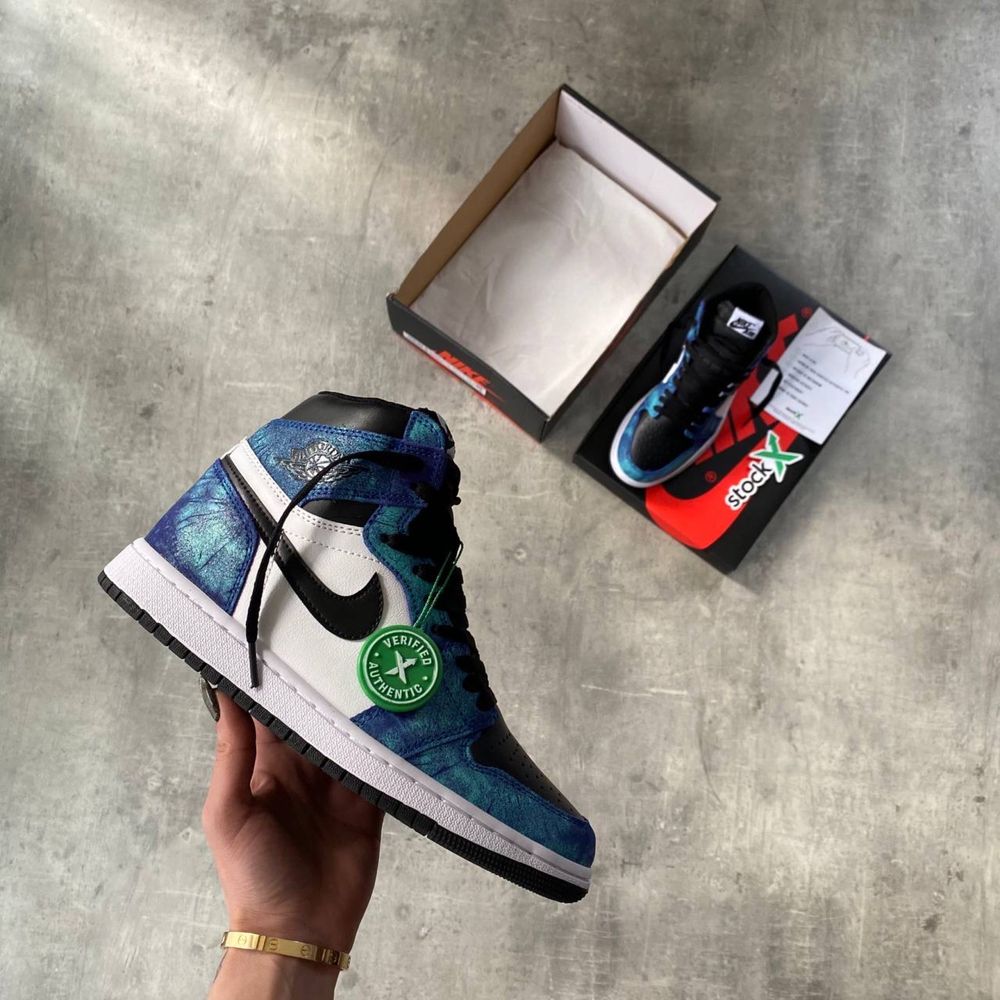 Отново Nike Air JORDAN 1 TİE DYE  Топ Цена