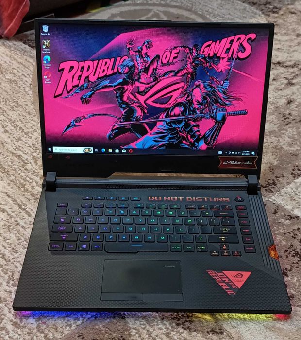 Laptop Gaming Asus ROG G531GW inte i9 RTX2070 display 240Hz
