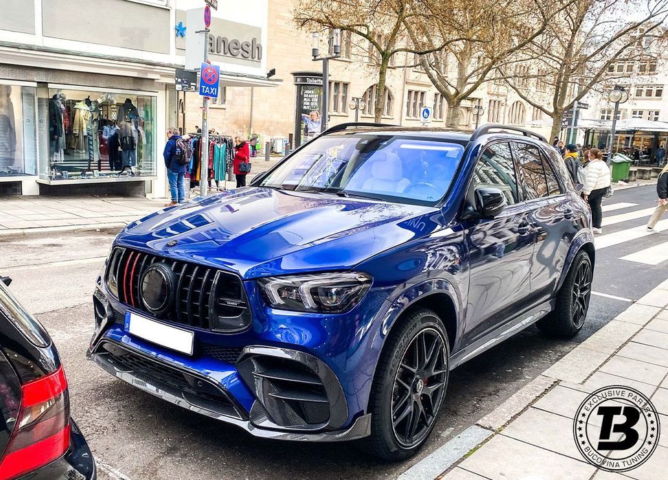 Grila compatibila cu Mercedes GLE W167 C167 B Design