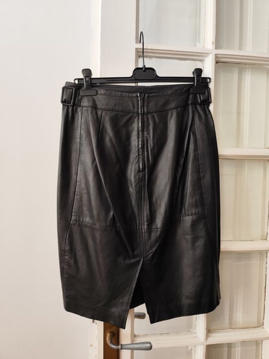 Fusta din piele naturala Mango