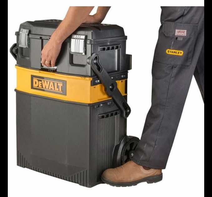 Промоция!Куфар за инструменти на колела с 3 нива DeWalt DWST1-72339