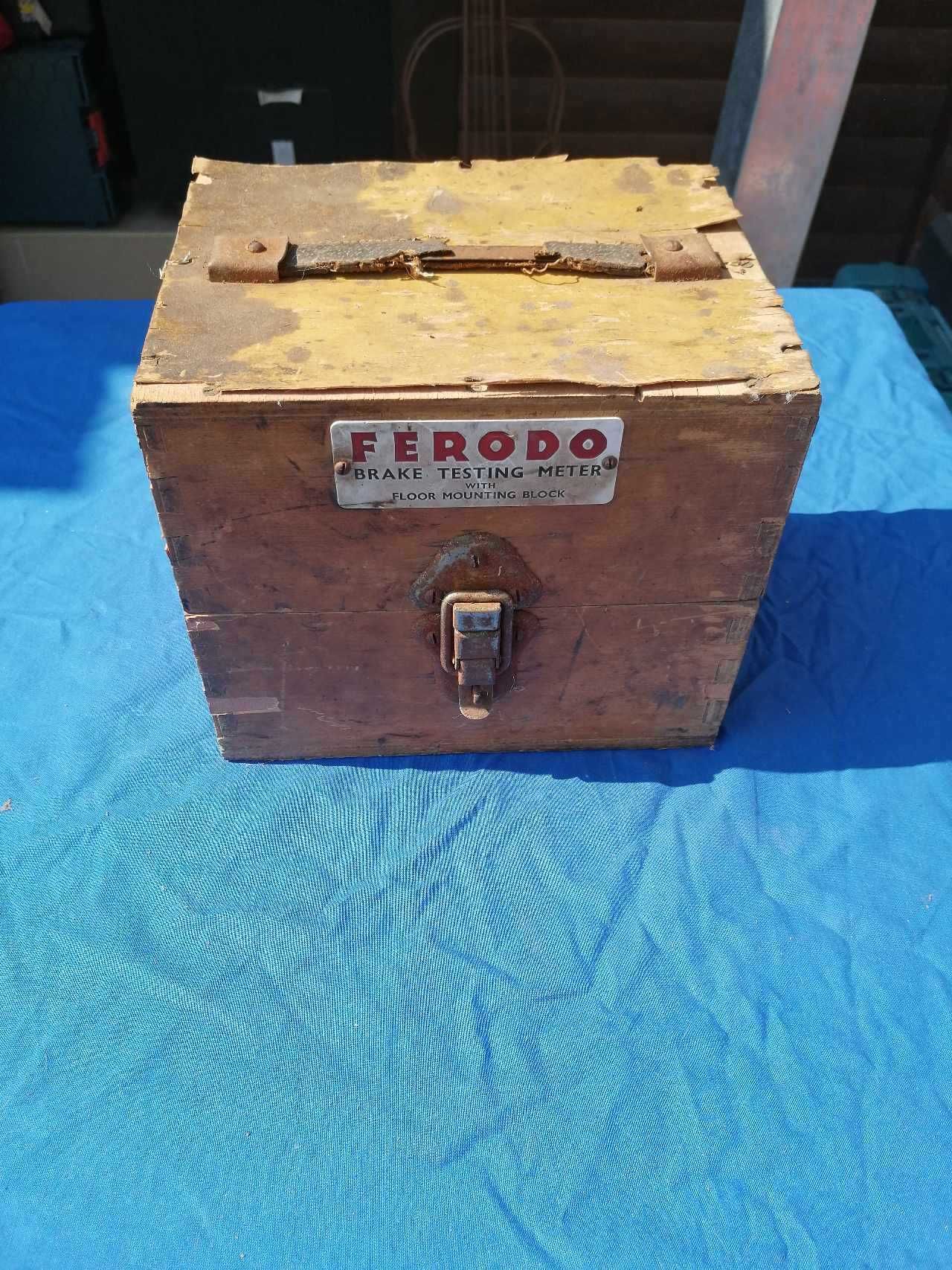 Contor de testare a frânelor Ferodo anii 1960