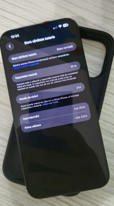 iPhone 15 Pro Max, 256 GB, Black Titanium