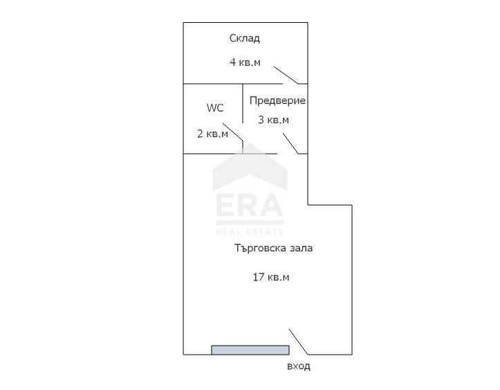 Дава се под наем Магазин в Варна, Изгрев - 36 кв.м за 205 € - Снимка #9