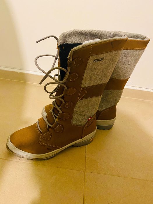 Дамски/детски зимни ботуши Dachstein, No. 36, агнешка вълна